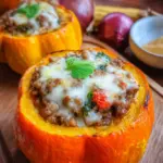Gefüllter Kürbis mit Hackfleisch: 2 Tricks, die dich umhauen