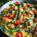 Hähnchen Spargel Pfanne: 30 Min. Glück!