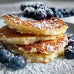 Quark-Taler mit Haferflocken