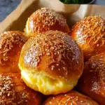 Unglaublich leckere Brioche Brötchen mit Käse endlich da