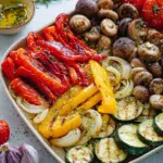 Antipasti aus frischem Gemüse