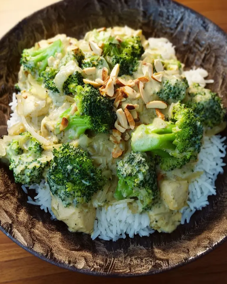 Brokkoli-Hühnchen-Pfanne mit Reis von befuse