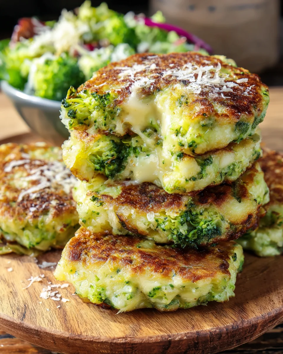 Brokkoli-Käse-Puffer