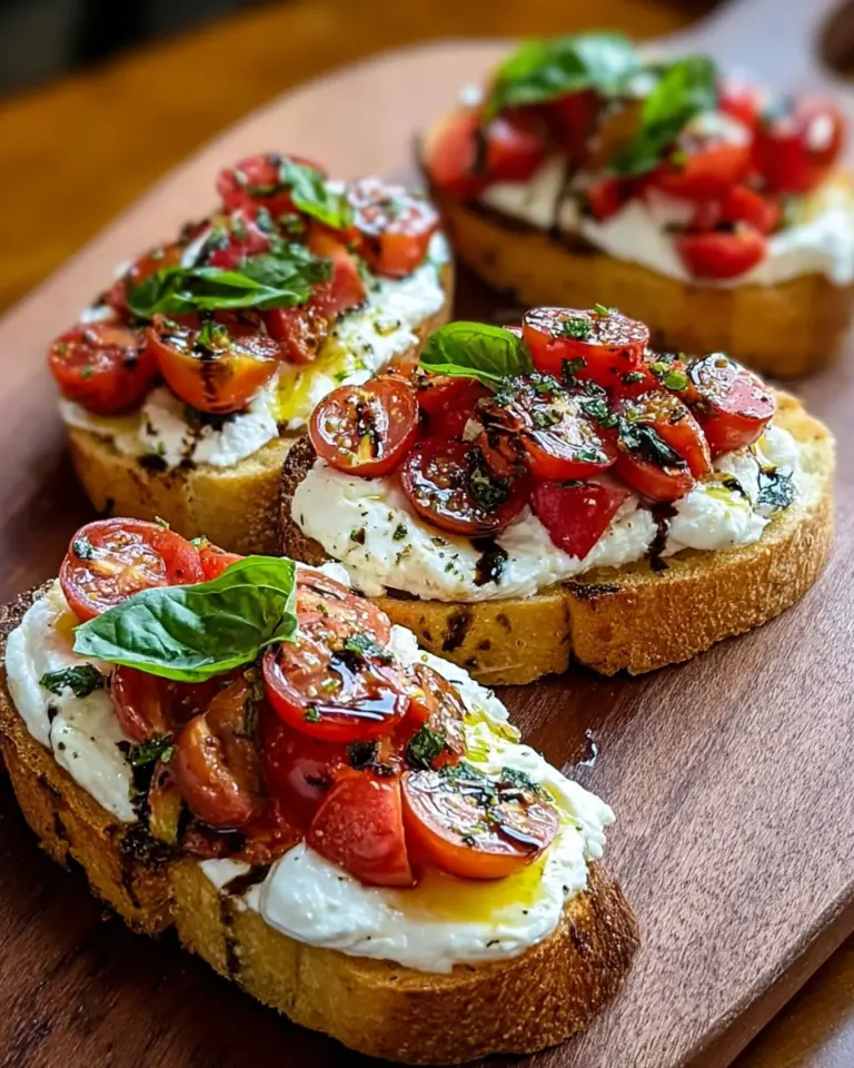 Burrata Bruschetta: Ein Unglaubliches Ultimatives Rezept für 5 Sterne