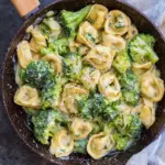 Cremige Tortellini Brokkoli Pfanne