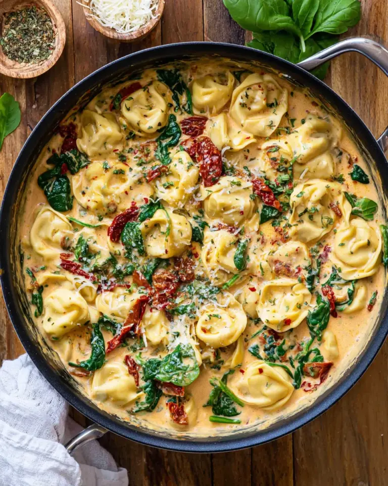 Cremige Tortellini-Pfanne - Einfach, Schnell & Lecker