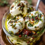 Eingelegter Mozzarella