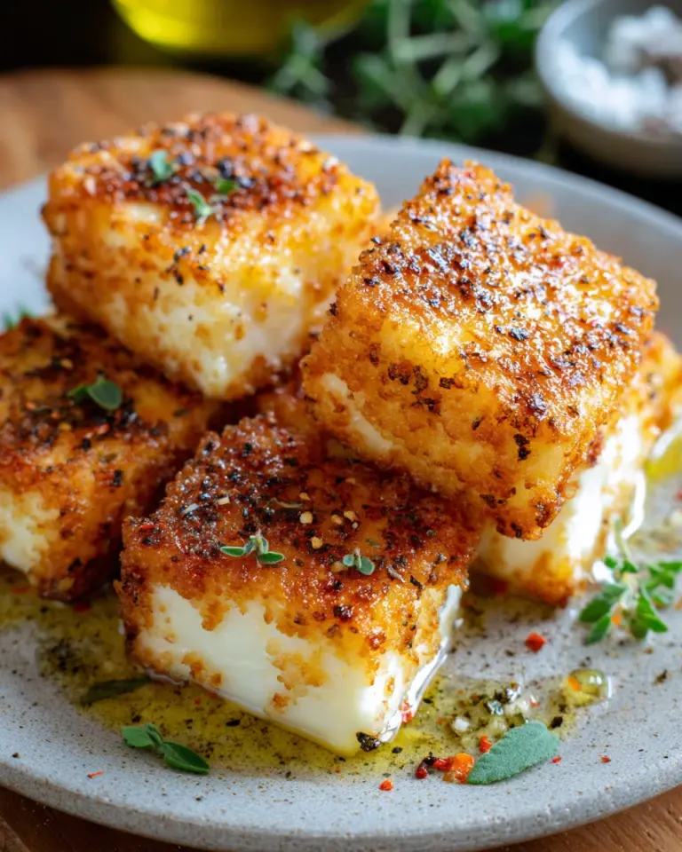 Feta im Knuspermantel aus der Heißluftfritteuse
