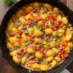 Gnocchi Pfanne mit Hackfleisch