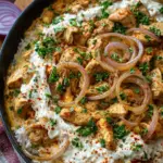 Gyros-Pfanne mit Frischkäse