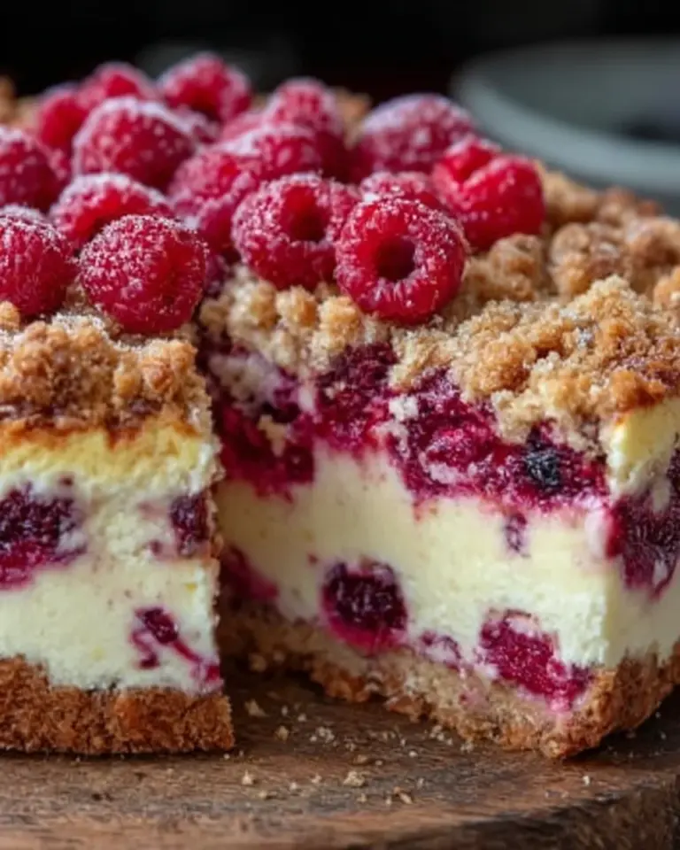 Himbeer-Käsekuchen-Streuselkuchen