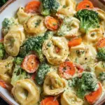 Tortellini mit Käse Sahne Soße - einfach lecker