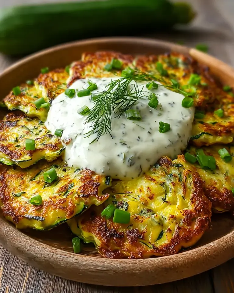 Zucchini-Krapfen mit Knoblauch-Dill-Joghurt-Sauce: Ein Unglaubliches Ultimatives Rezept