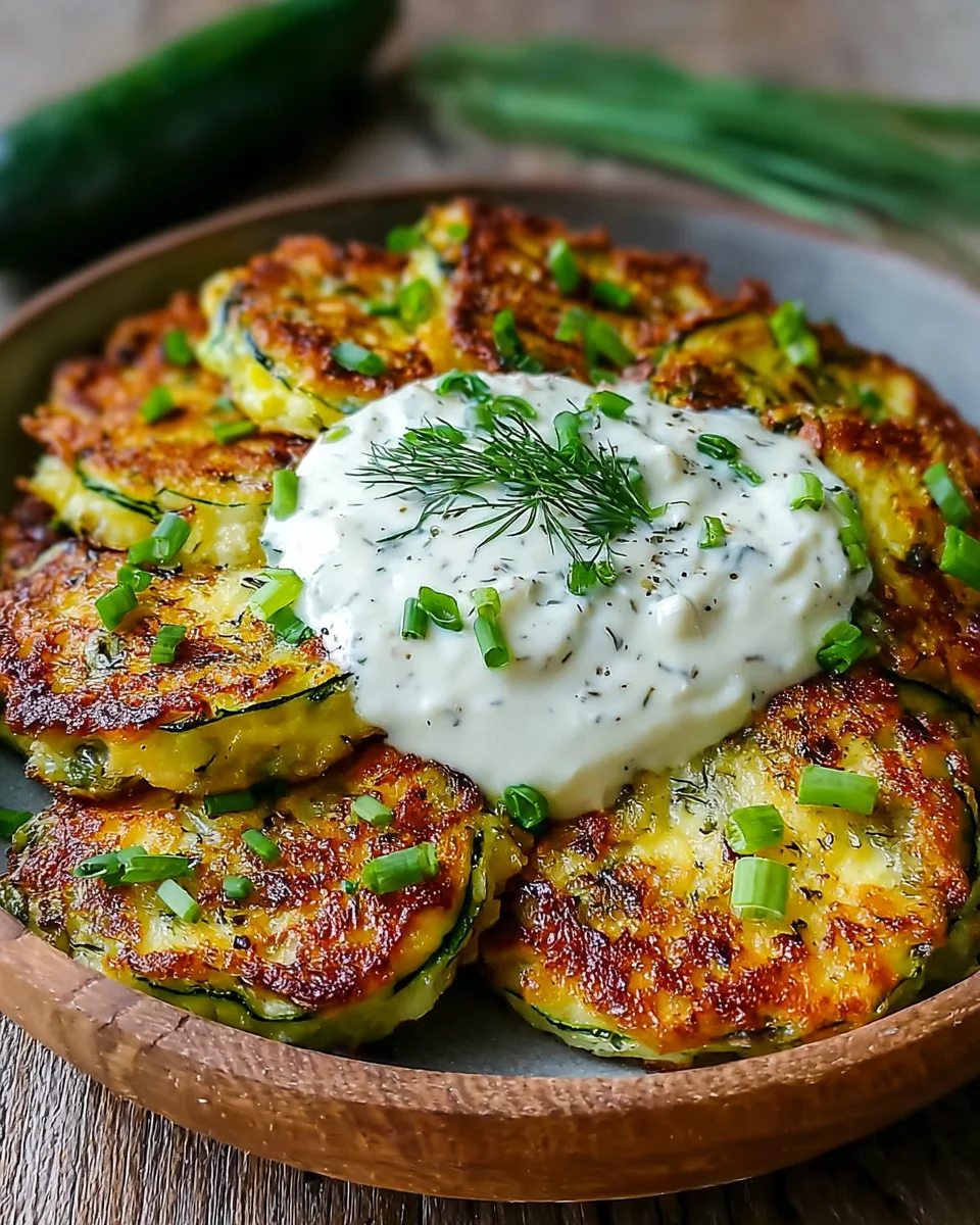 Zucchini-Krapfen mit Knoblauch-Dill-Joghurt-Sauce: Ein Unglaubliches Ultimatives Rezept image 2