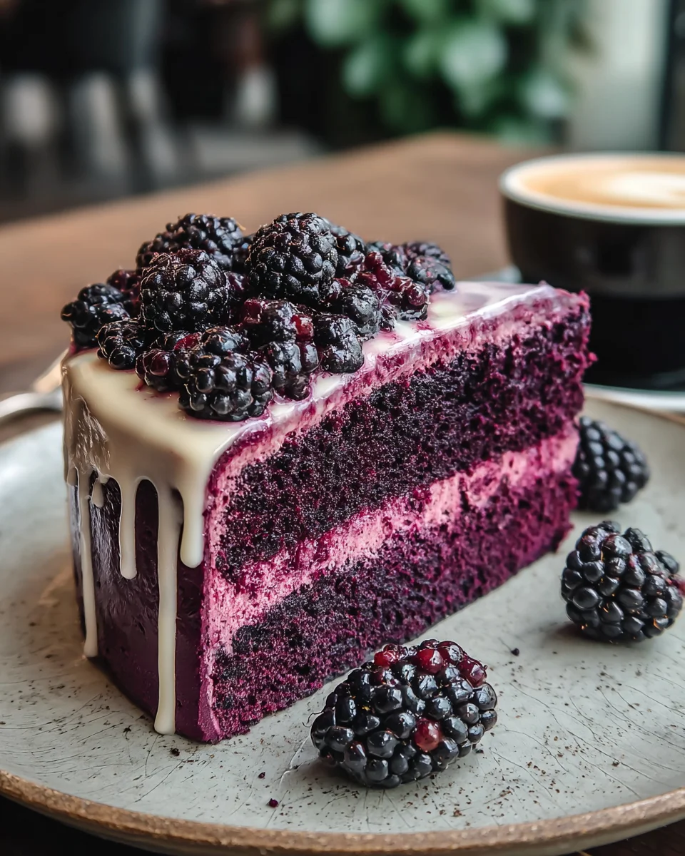 Brombeer Velvet Kuchen: Saftiger Genuss für besondere Momente image 2