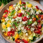 Couscous-Salat mit Feta – schnell & mediterran