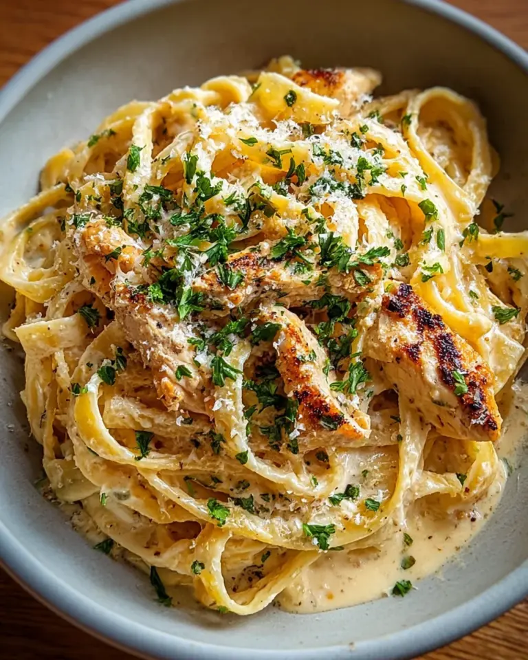Cremige Hähnchen-Alfredo-Nudeln: Ein Unglaubliches Ultimatives Rezept