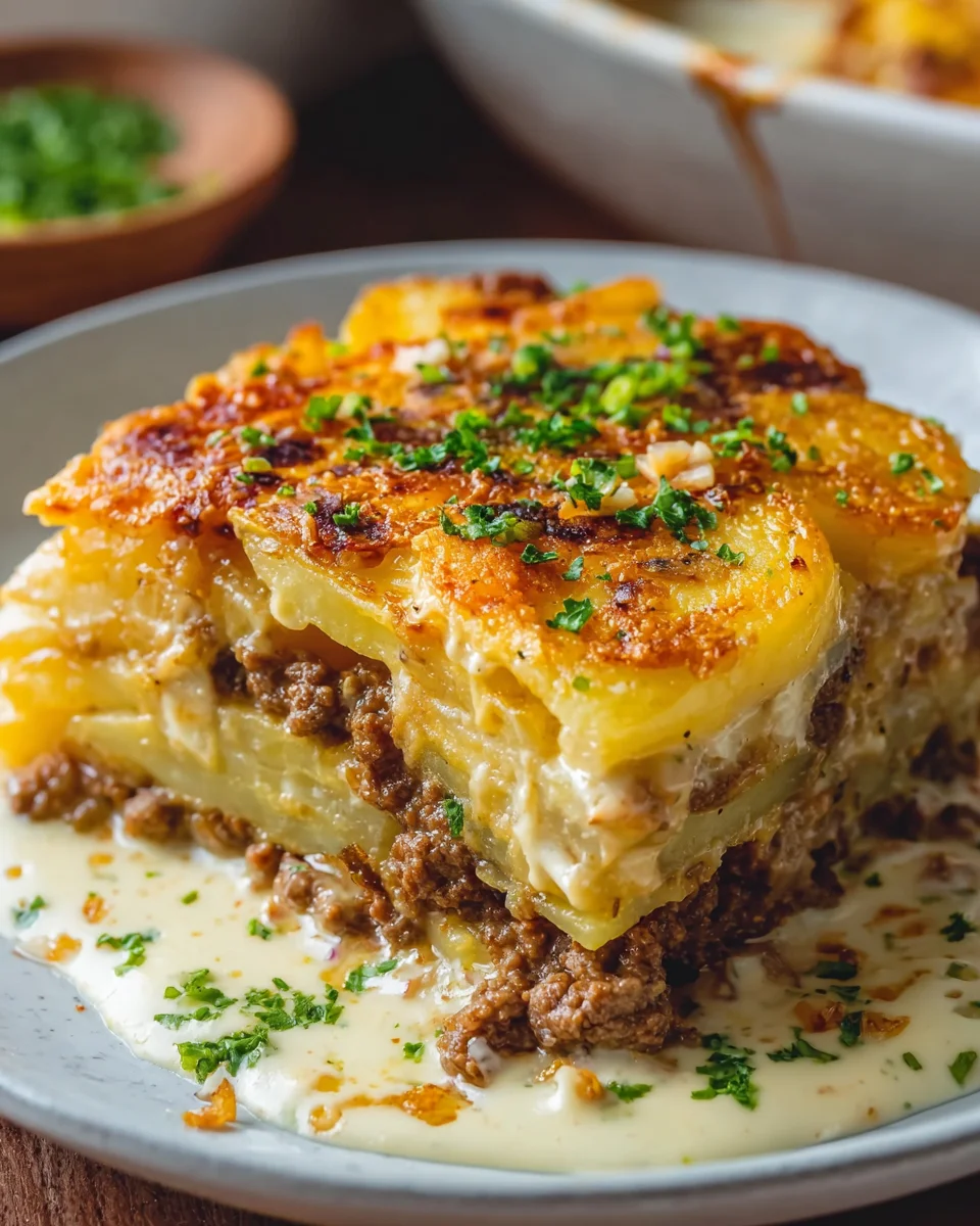 Cremiger Hackfleisch- und Kartoffelauflauf für Genießer image 2
