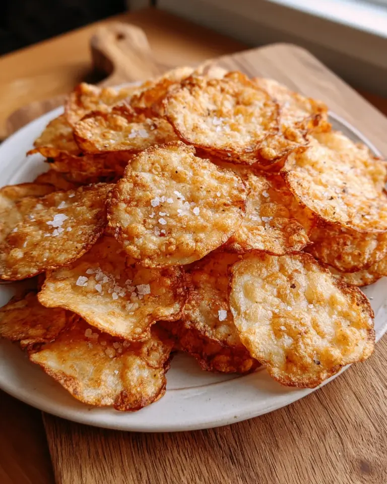 Hüttenkäse-Chips – Der knusprige High-Protein-Snack begeistert!