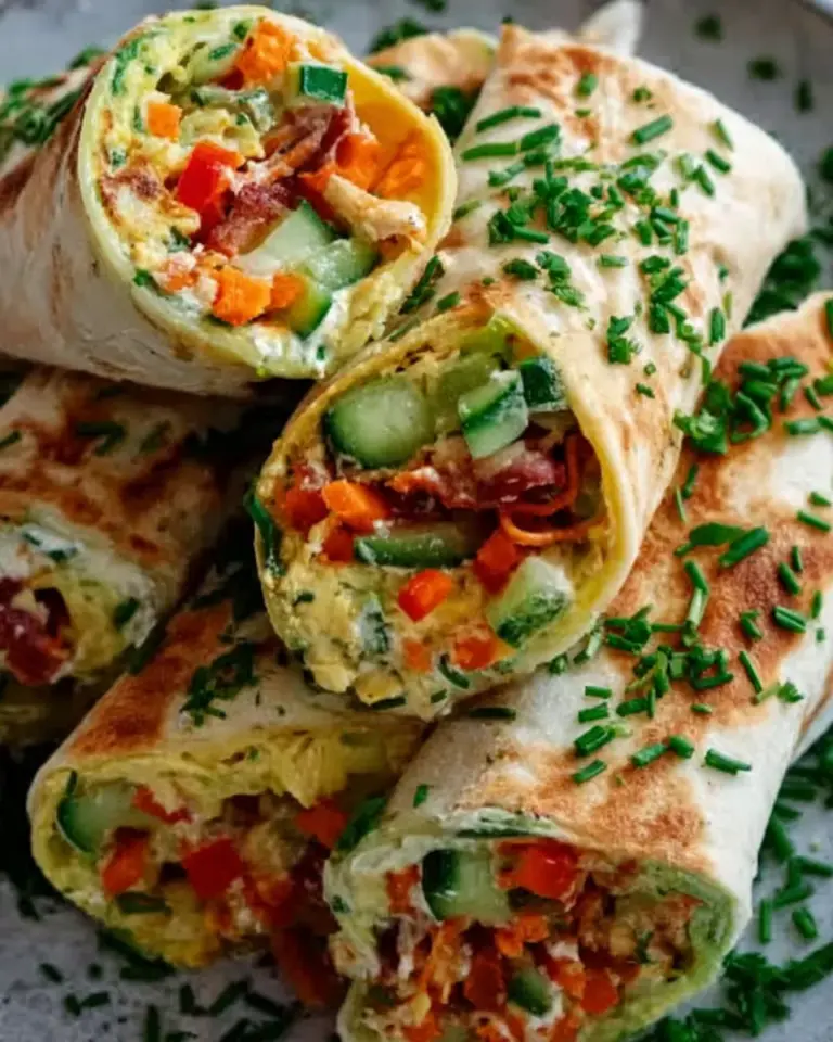 Hüttenkäse Wraps