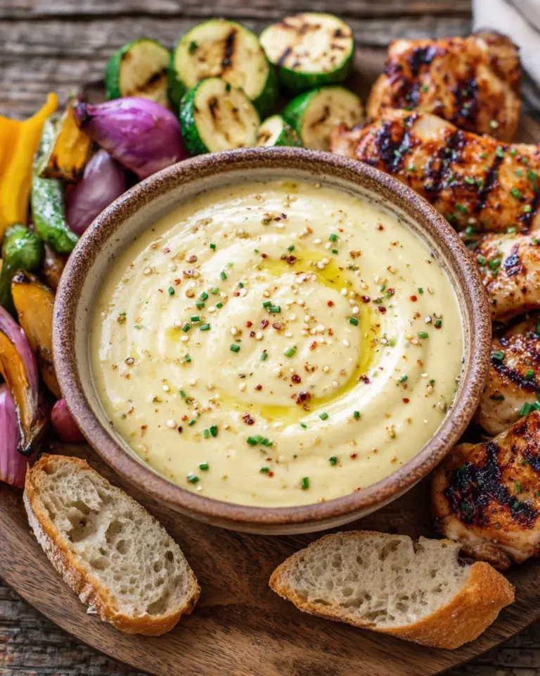 Honig-Senf-Dip für Grillabende – schnell & cremig