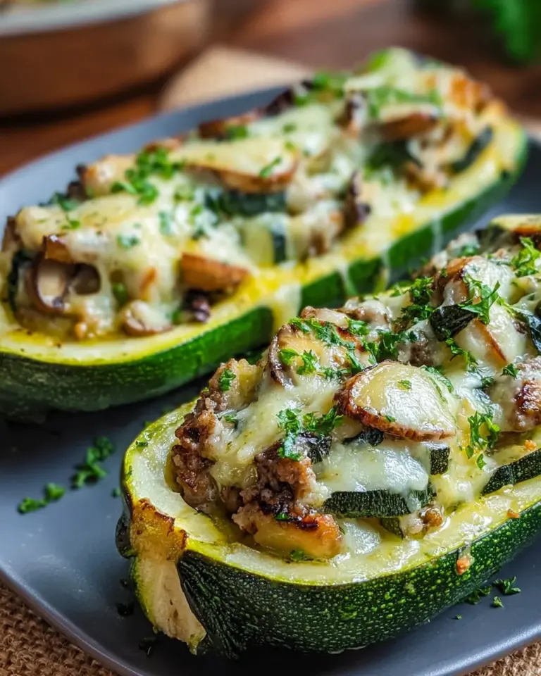 Gefüllte Zucchini mit Champignons: Ein Unglaubliches Ultimatives Rezept