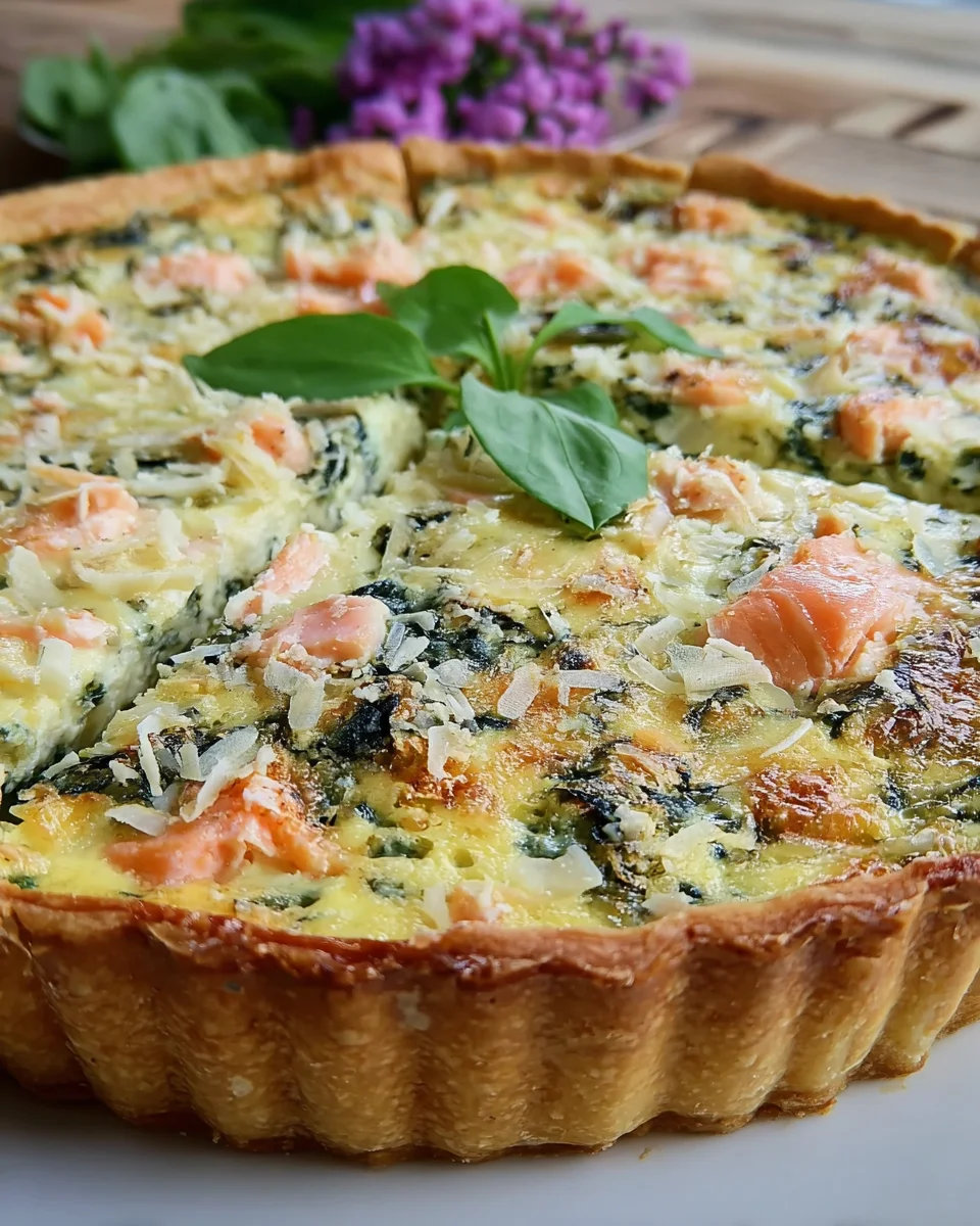 Lachs Bärlauch Quiche image 2
