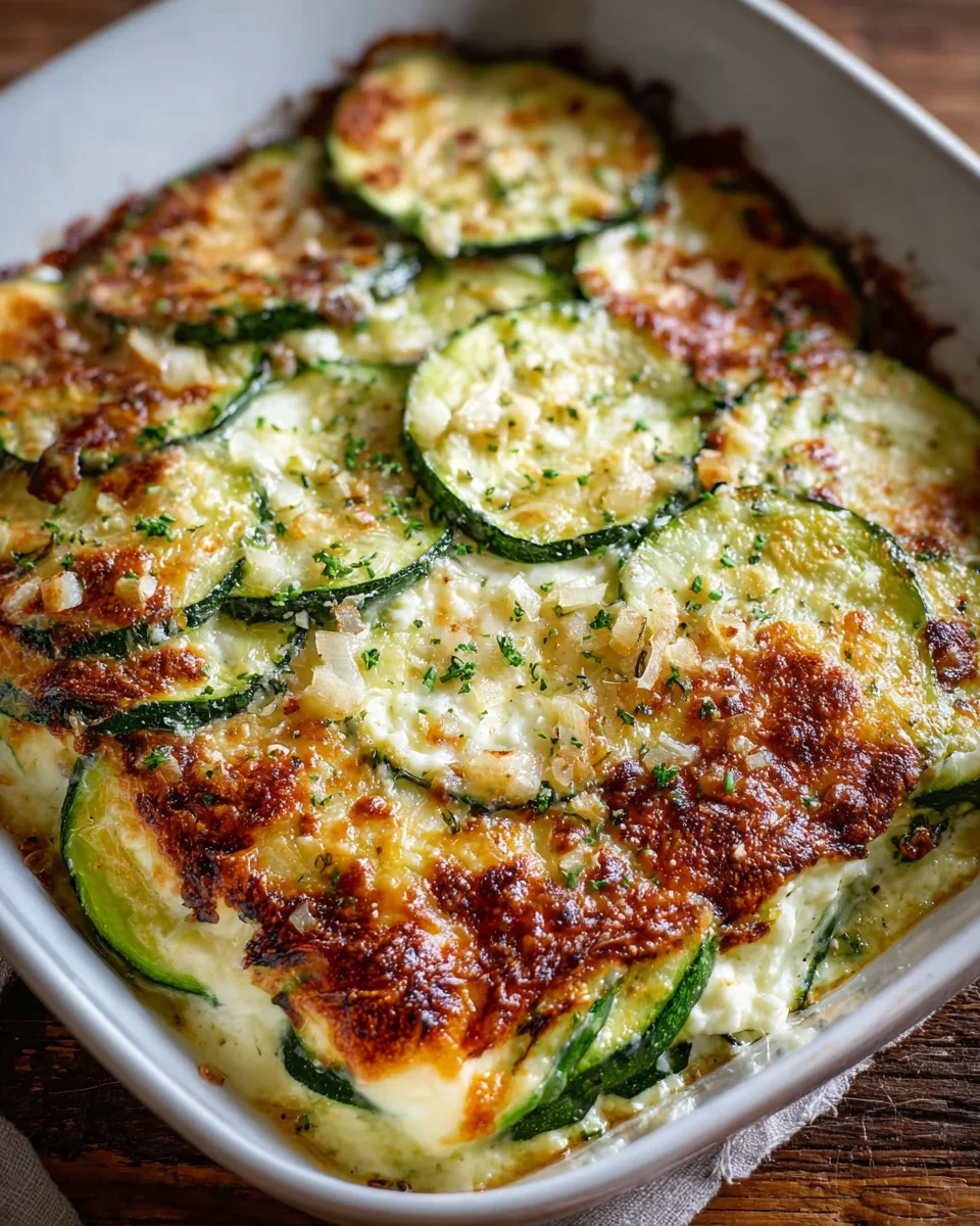 Leckerer Zucchini-Hüttenkäse-Auflauf: Einfach & gesund backen image 2