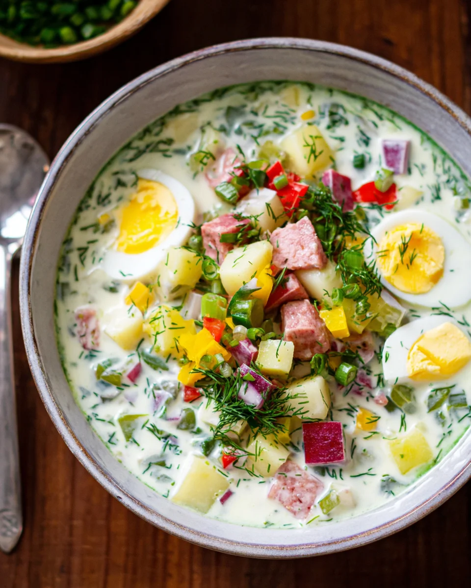 Okroschka (russische kalte Suppe) image 2