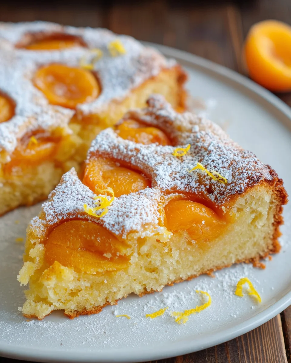 Omas Wachauer Marillenkuchen vom Blech image 2