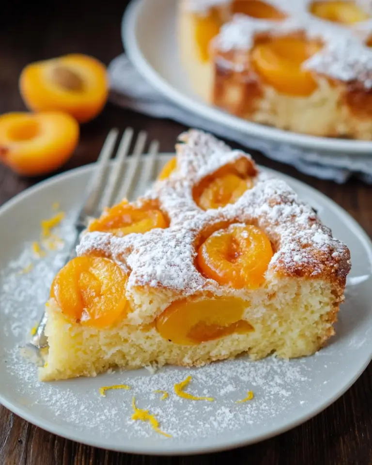 Omas Wachauer Marillenkuchen vom Blech
