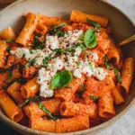Protein Nudeln mit Hüttenkäse