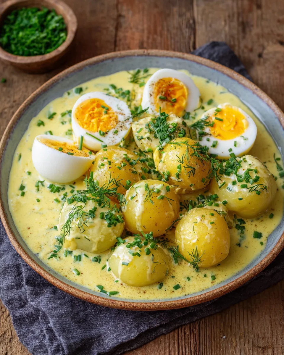 Senfeier wie bei Oma früher | Rezept für Eier in Senfsoße image 2