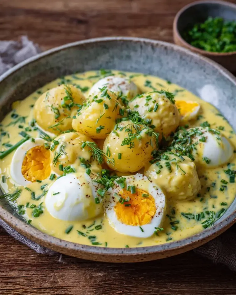 Senfeier wie bei Oma früher | Rezept für Eier in Senfsoße