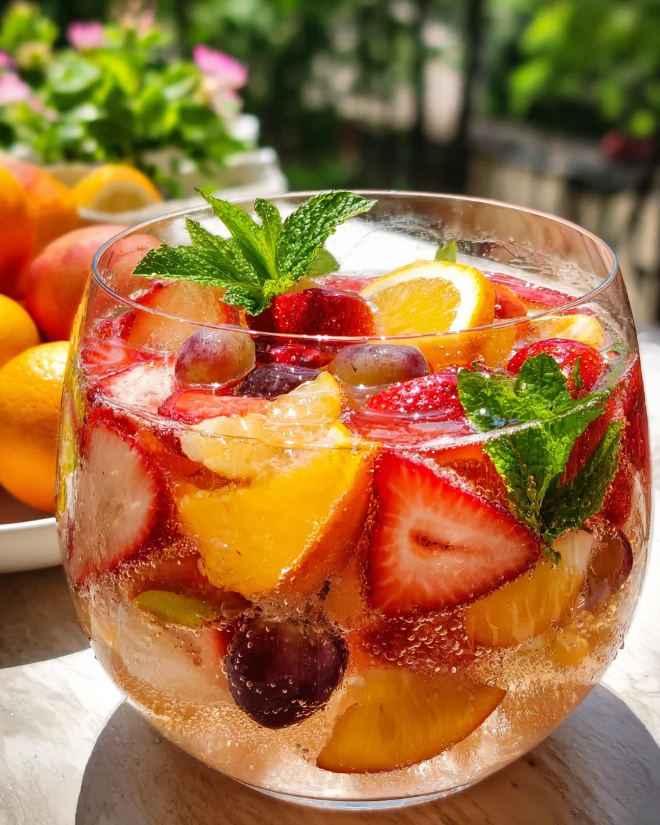 Sommerbowle alkoholfrei – fruchtig & erfrischend image 2