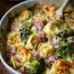 Tortellini Auflauf Schinken Brokkoli
