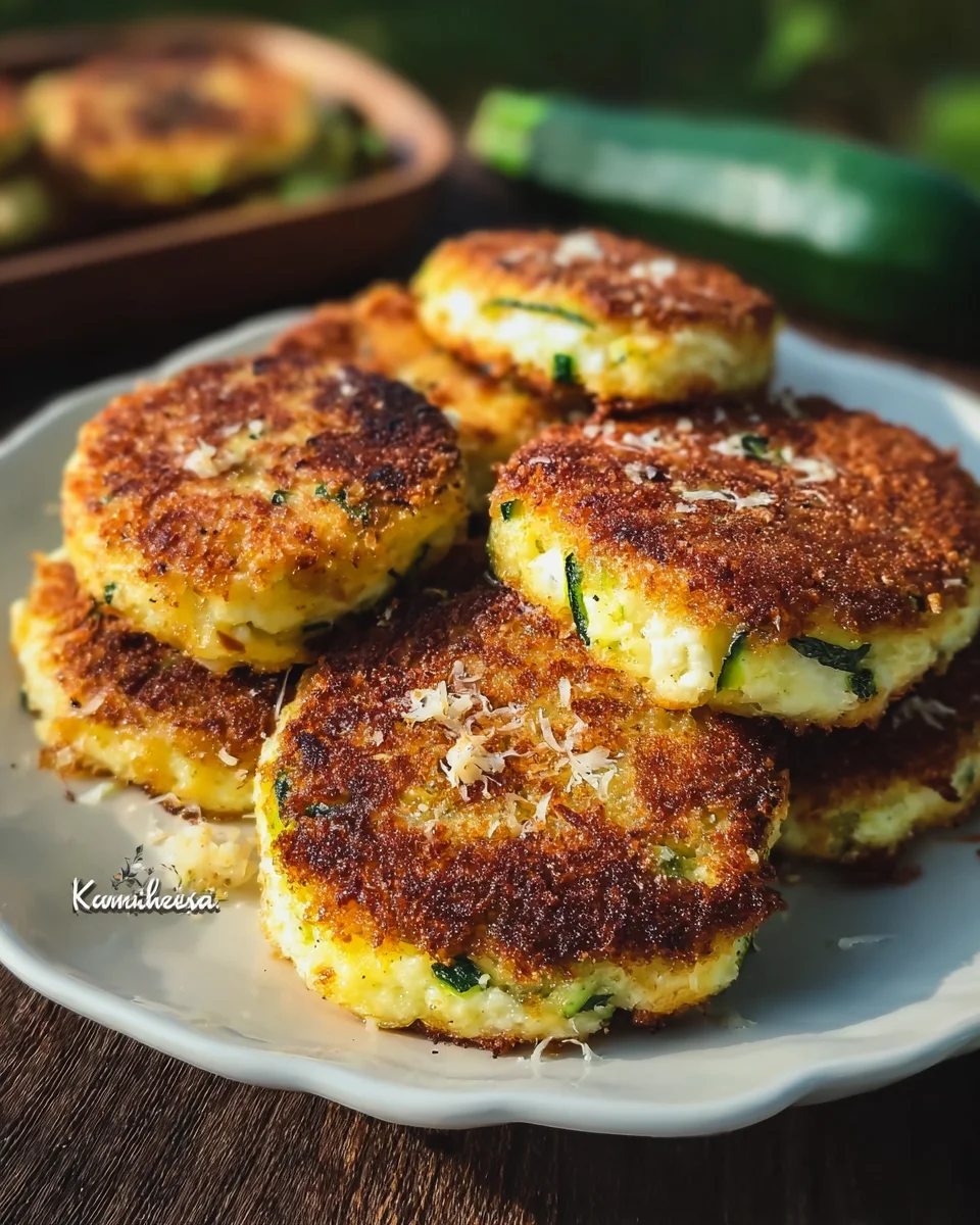 Zucchini-Bratlinge mit Käse und Knoblauch zubereiten image 2