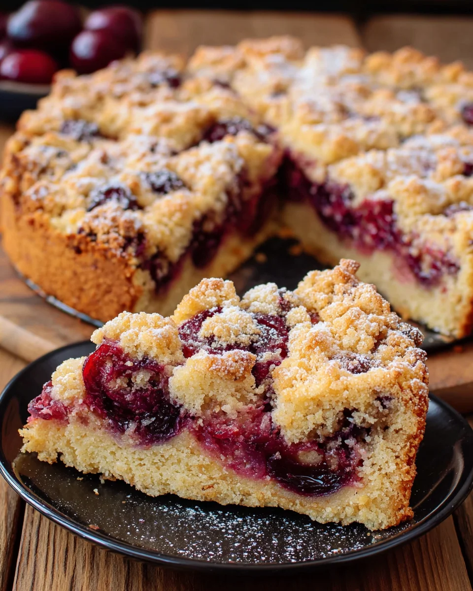 Zwetschgenkuchen mit Streusel image 2