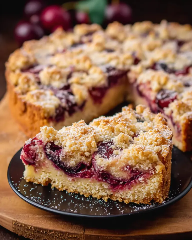 Zwetschgenkuchen mit Streusel