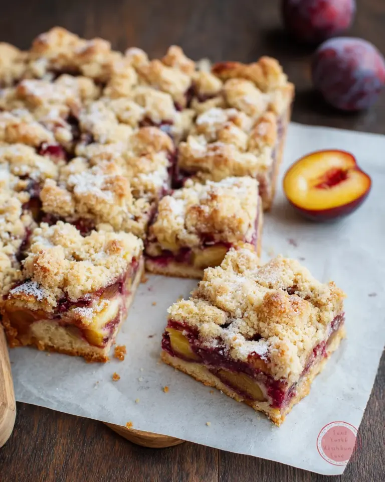 Zwetschgenkuchen mit Streuseln